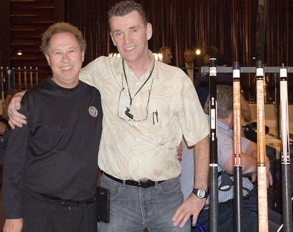 Nick Varner and Paul McTier - 2012 Billiards Cue Collectors Show